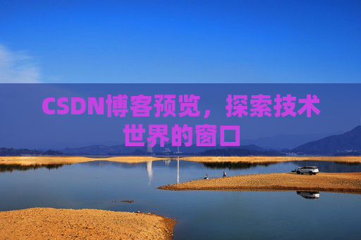 CSDN博客预览，探索技术世界的窗口
